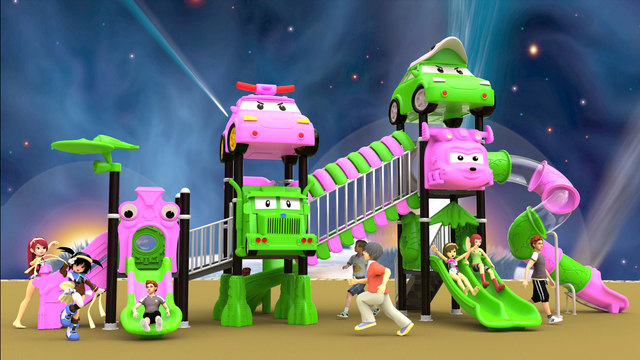 amusement park playground custom playground HT-14018