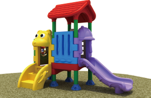outdoor plastic playset SP-045