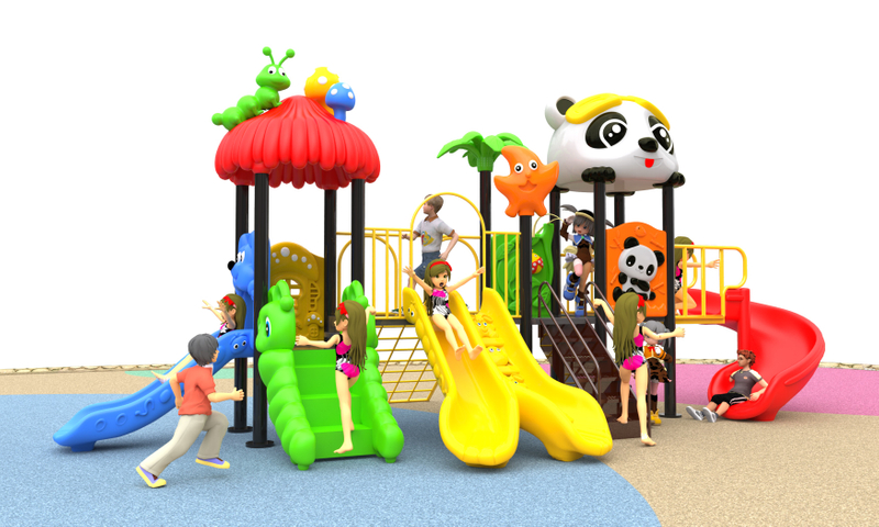 kids outdoor playground set HT-76119