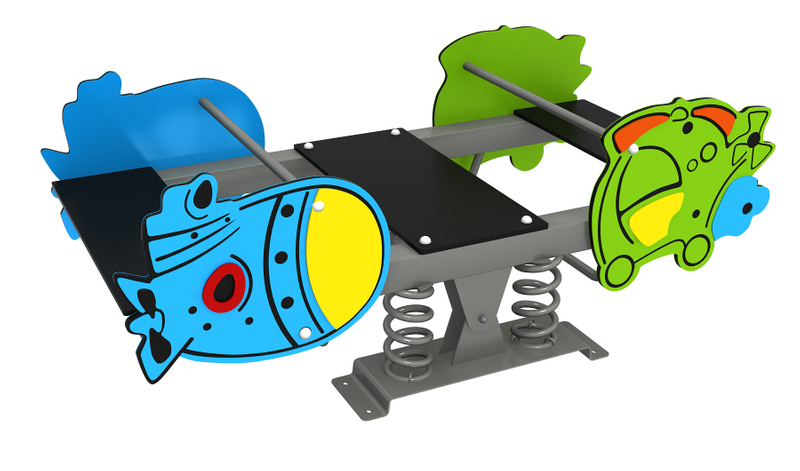 Outdoor Kids Seesaw Playground Set PE-QB-039