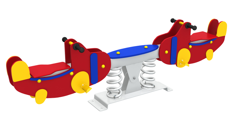 outdoor PE seesaw teeter totter PE-QB-054