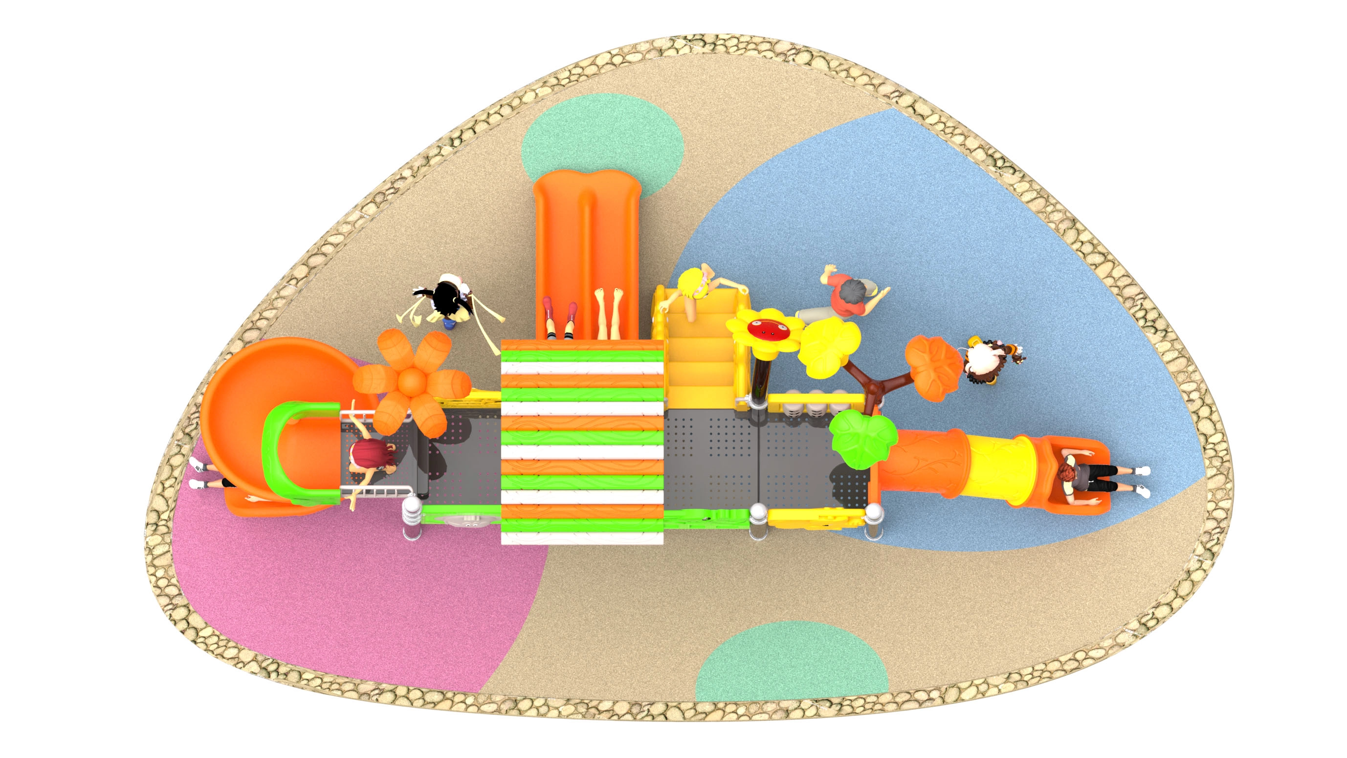 kids play area outdoor HT-14073