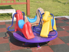pony horse three seat swivel chair ZY-010