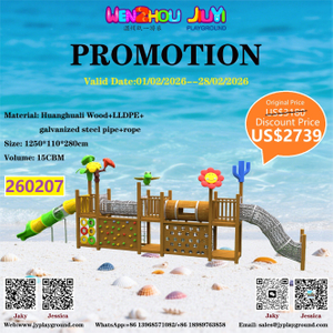 wooden playground equipment for children US$2739 BIG SALES!!!