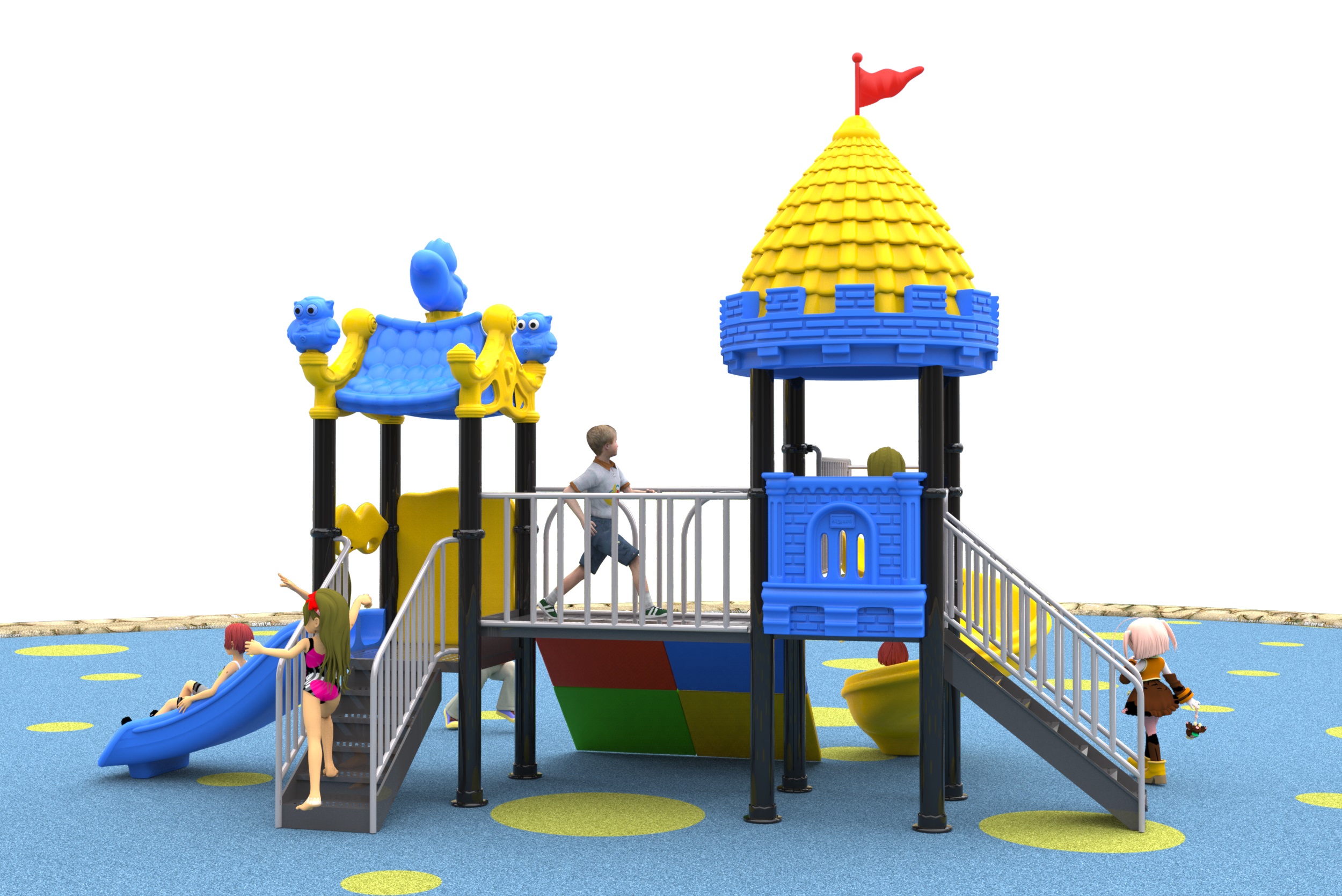 kid outdoor playground equipment HT-89051