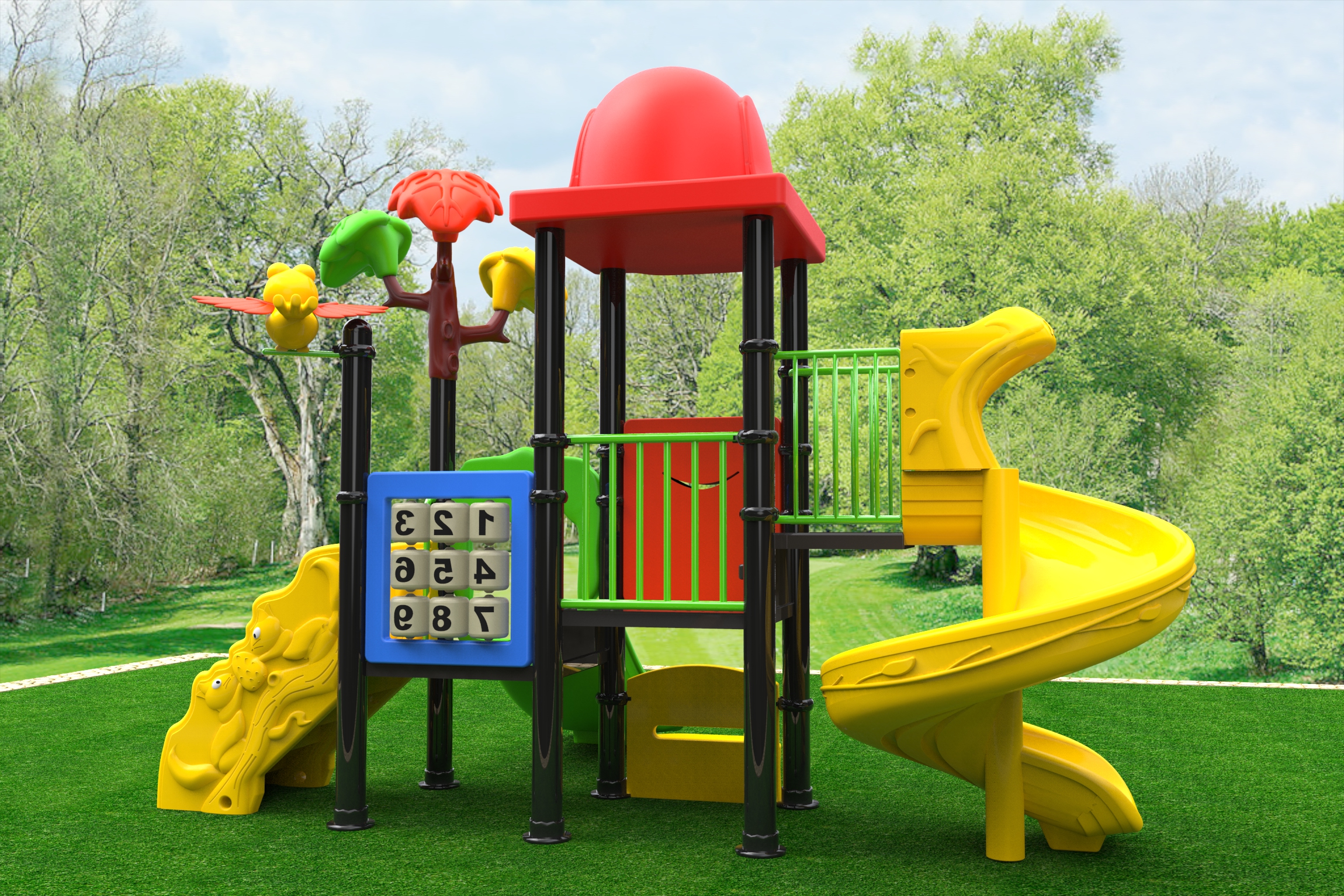 garden kids play HT-14109