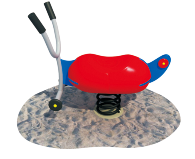 playground horse PE spring rider PE-YM-220