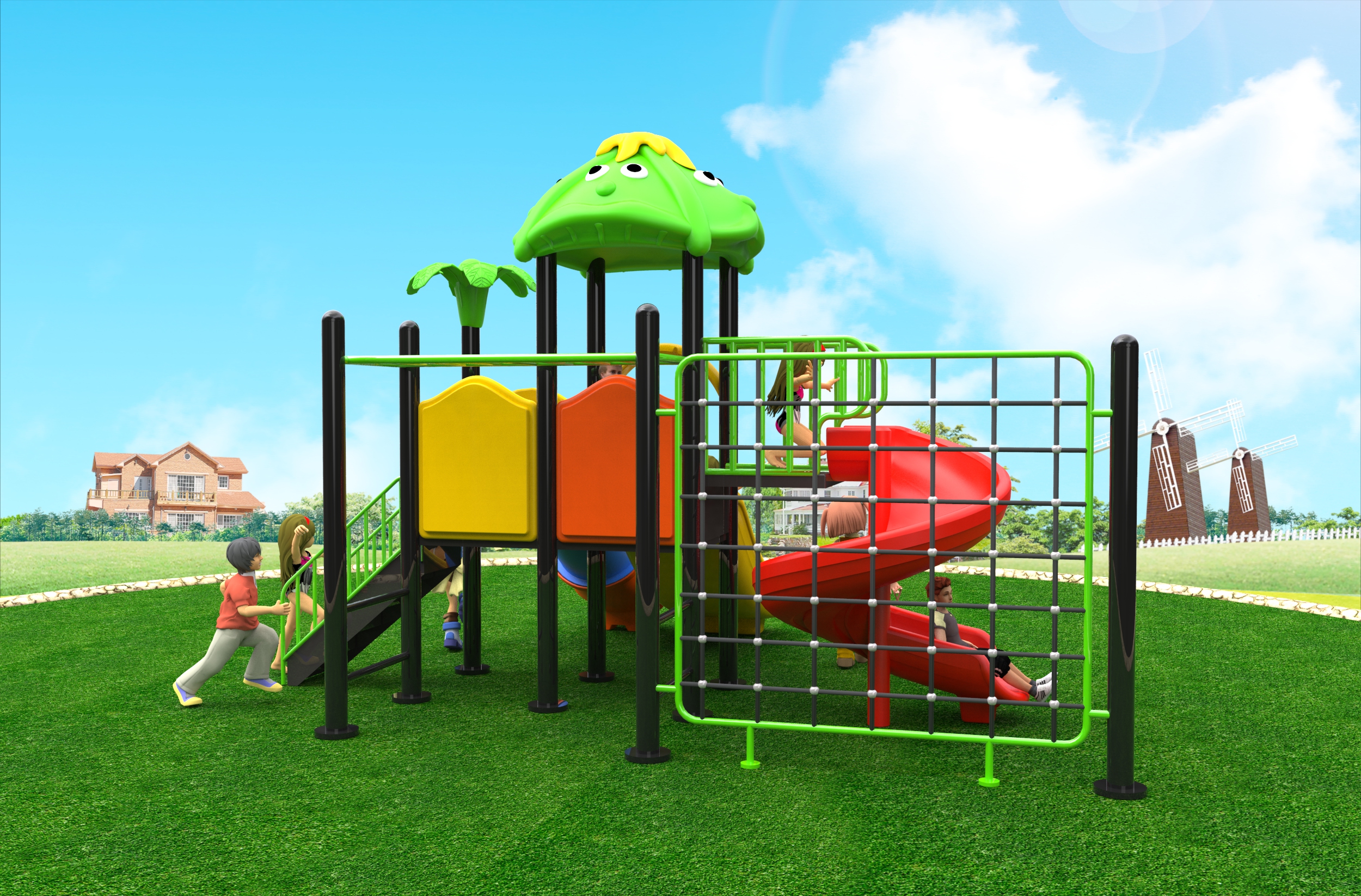 indoor kids playground HT-2376027