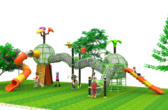 toddlers outdoor play playground equipment TN-092