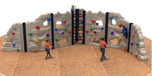 outdoor climbing playground equipment PW-019
