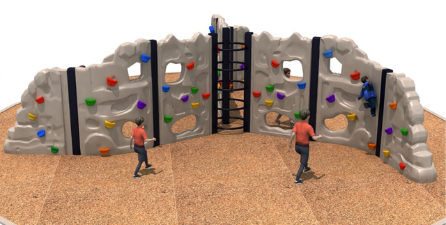 outdoor climbing playground equipment PW-019