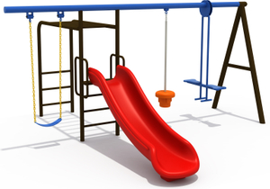 swing playground equipment for kids QQ-025