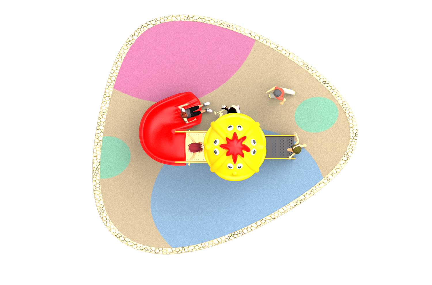 toddlers playground equipment for outdoor HT-76033