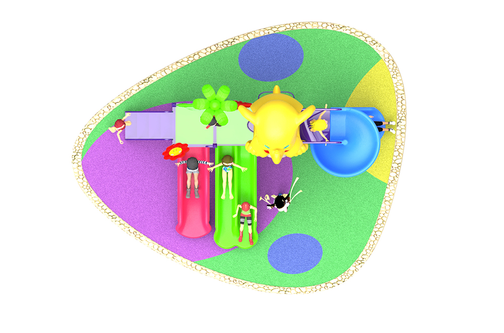 toddlers outdoor play playground equipment HT-55036