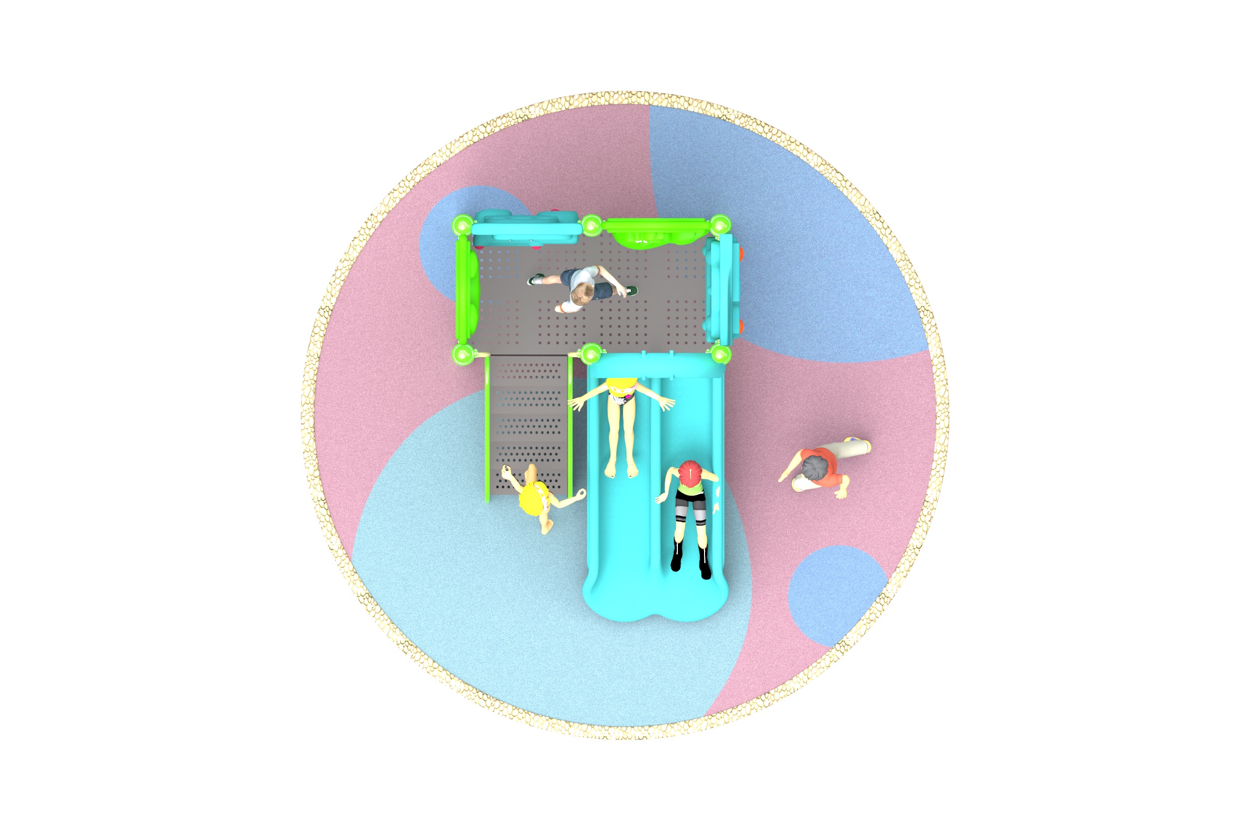 toddlers playground equipment for outdoor HT-2389038