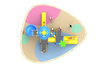 school outdoor playground HT-89017