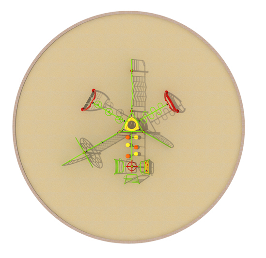 kids backyard playground equipment TN-015