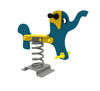 Rocking Spring Riders for Playgrounds PE-YM-041