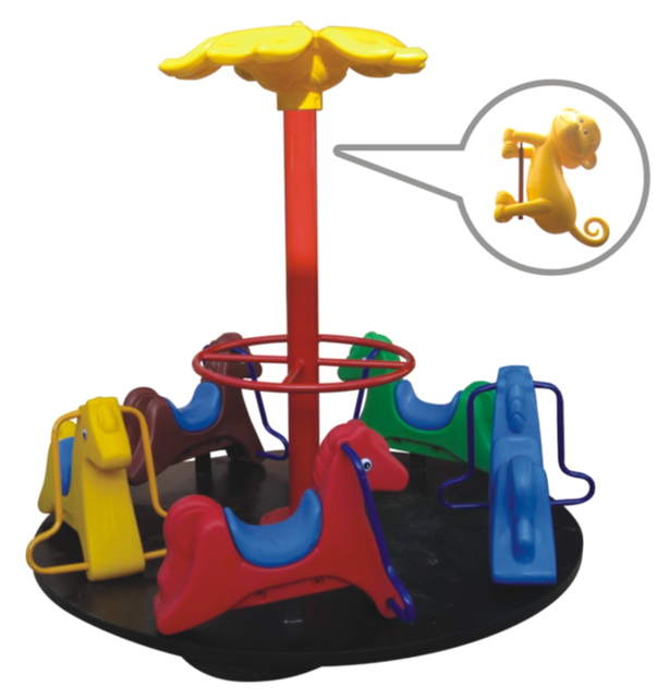 outdoor playground equipment merry go round for children ZY-018