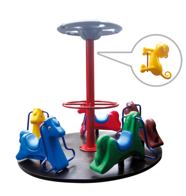playground merry go round ZY-019