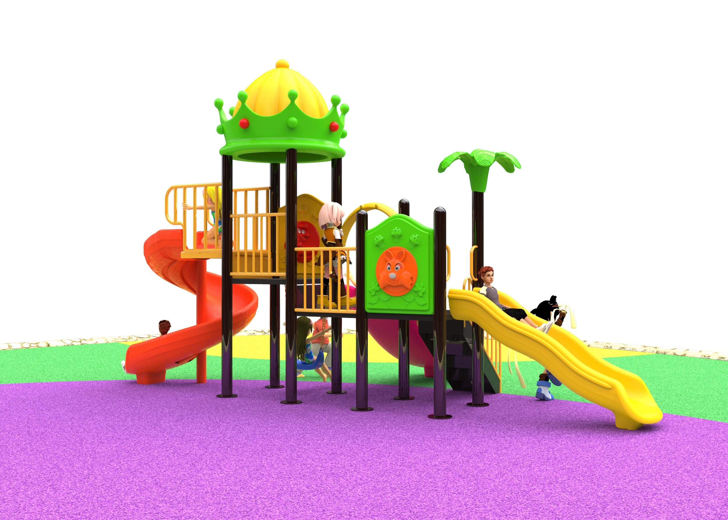 playground equipment for kindergarten HT-76016
