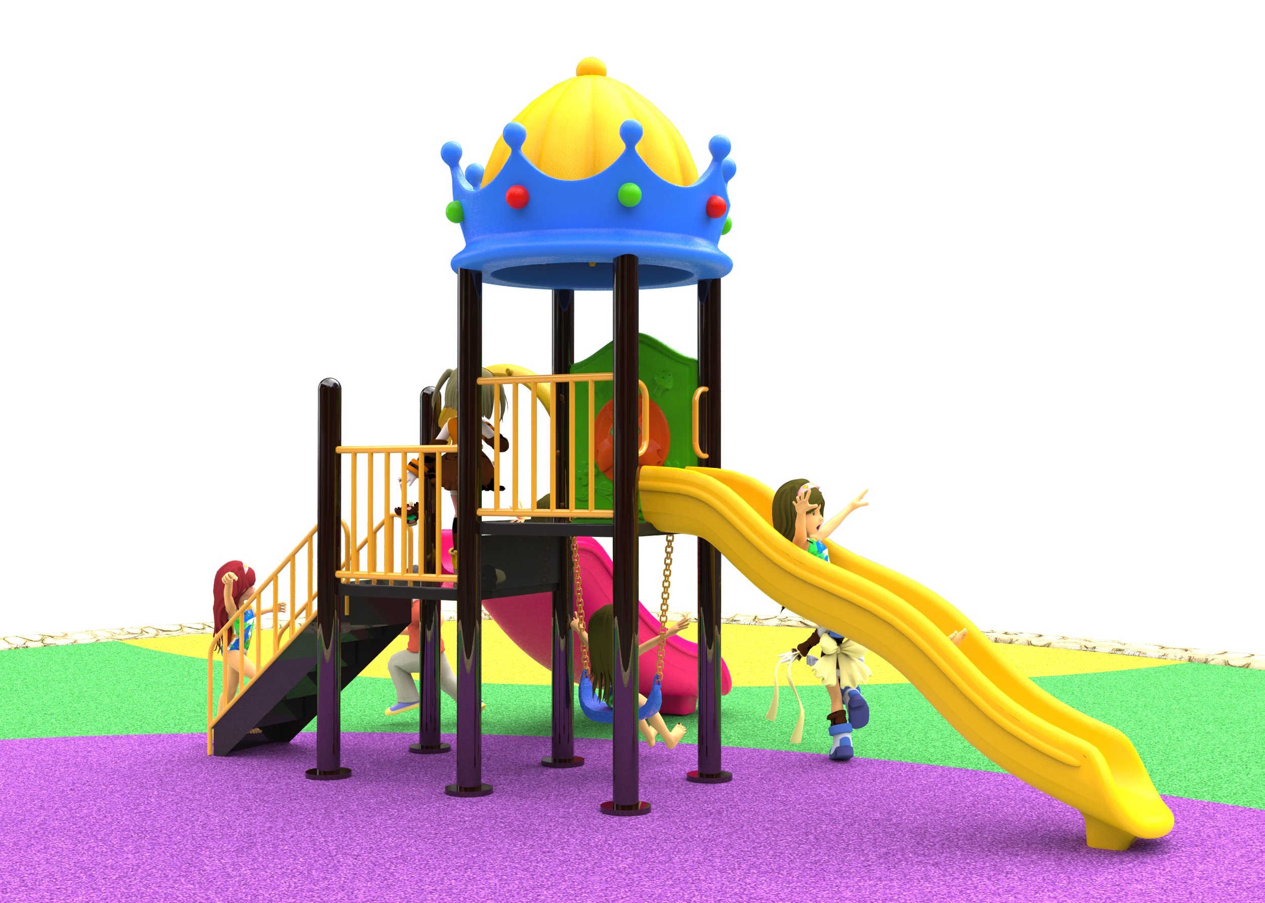 commercial outdoor playground equipmentHT-76015