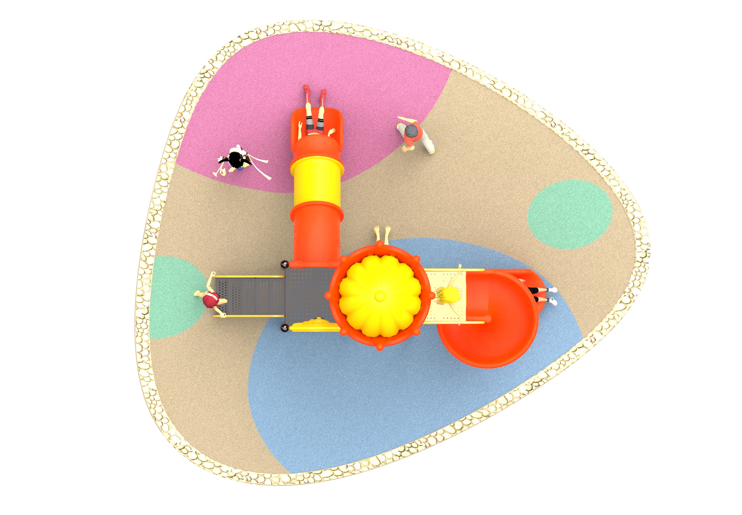 outdoor playground for toddler HT-76011