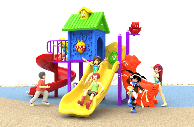 toddlers outdoor playground HT-55009