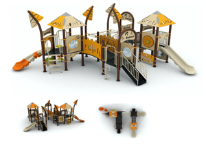 kids outdoor playset outdoor playground equipment custom playground PE-HT-006
