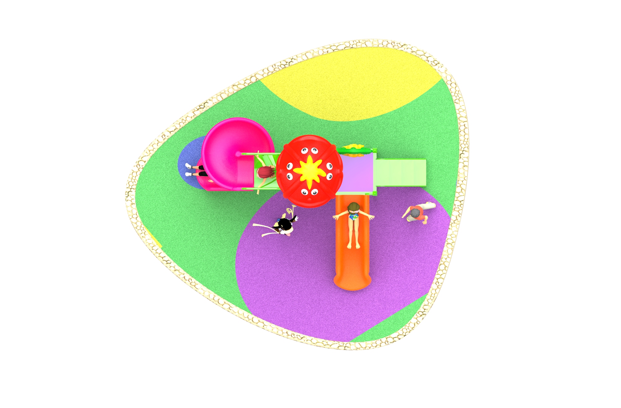 preschool outdoor playground HT-55051