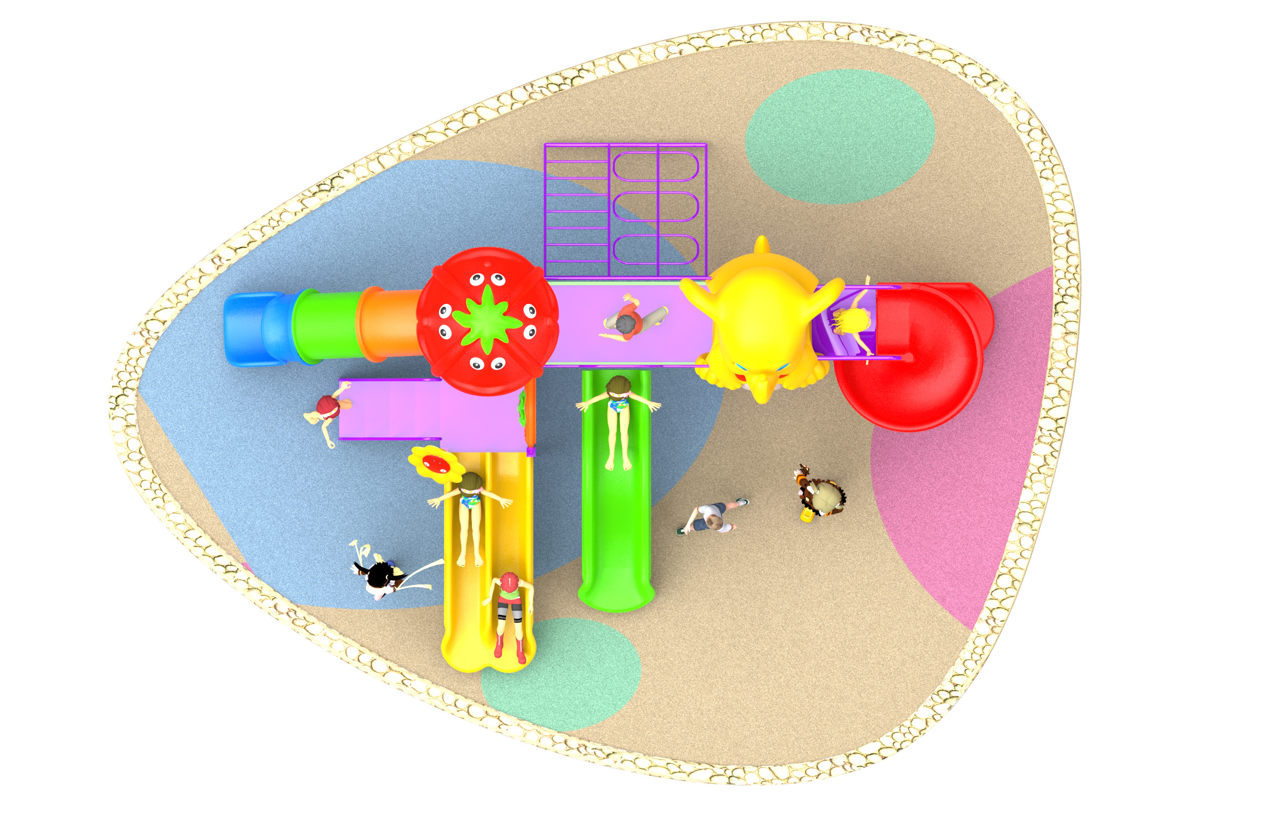 play equipment for toddlers outdoor HT-55047