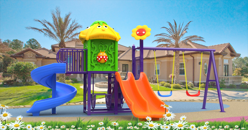 outdoor kid playground HT-55065
