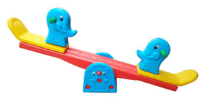 cartoon elephant plastic seesaw SLWJ-234