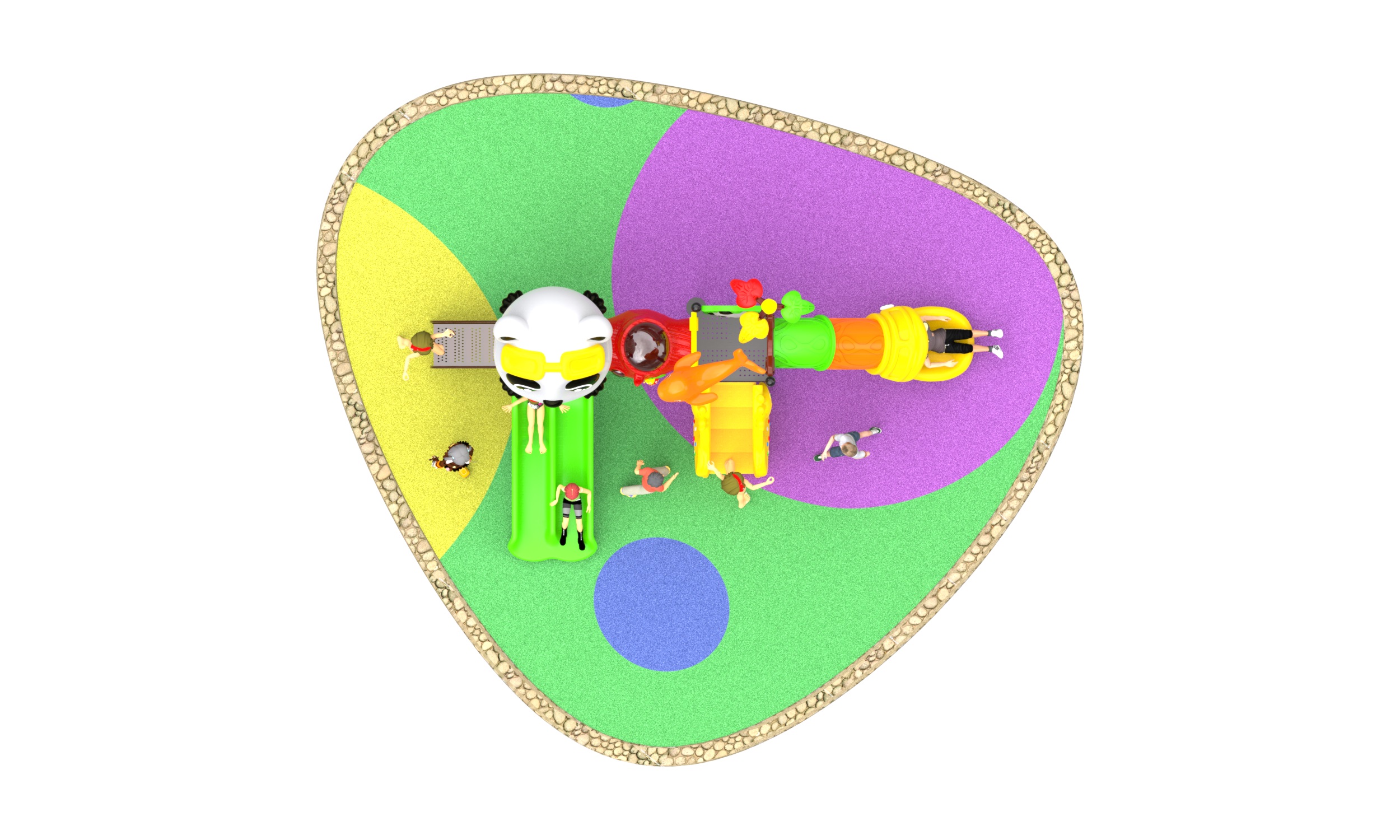 playground sets backyard HT-76091