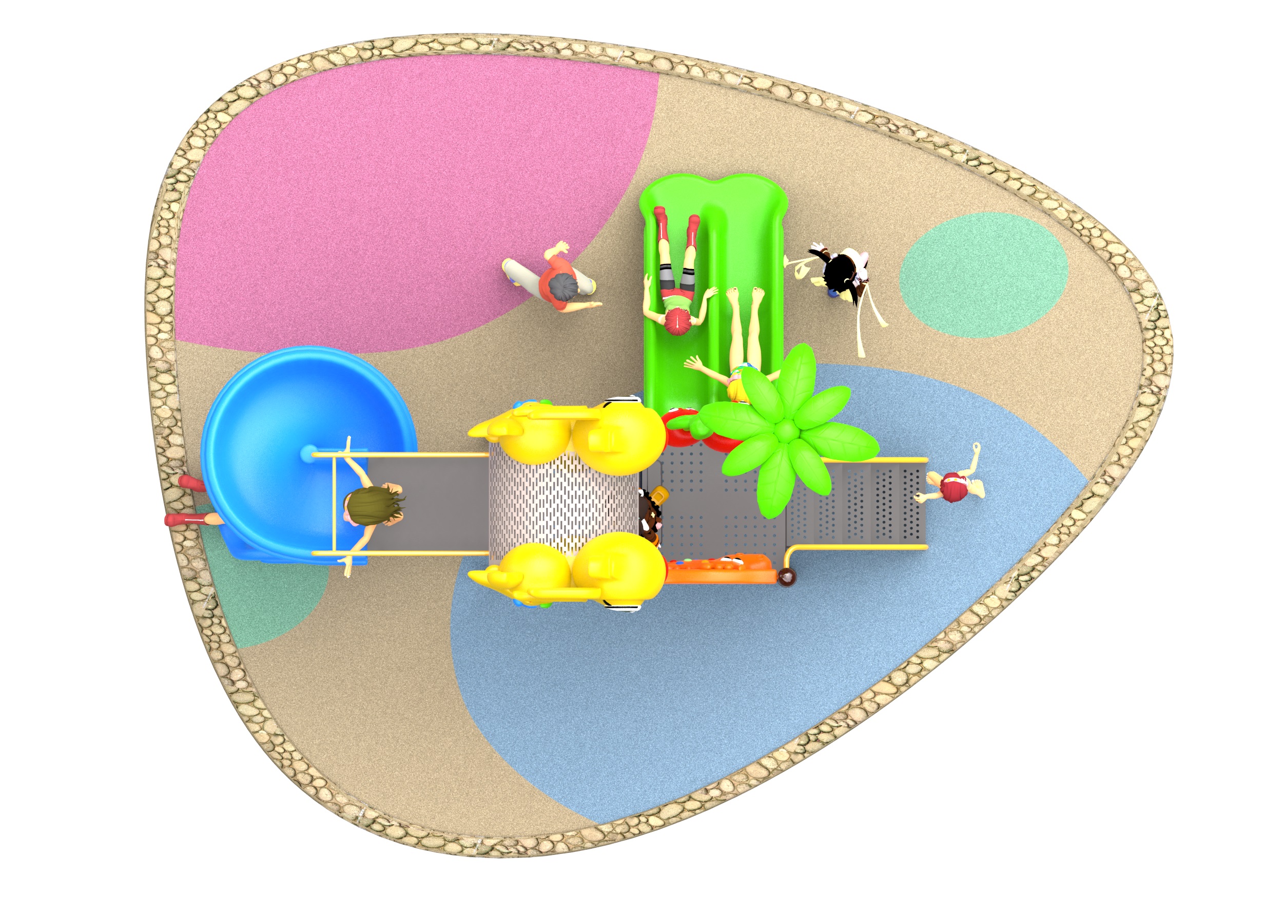 community playground equipment HT-76127