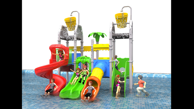 kids water feature playground HT-2314059