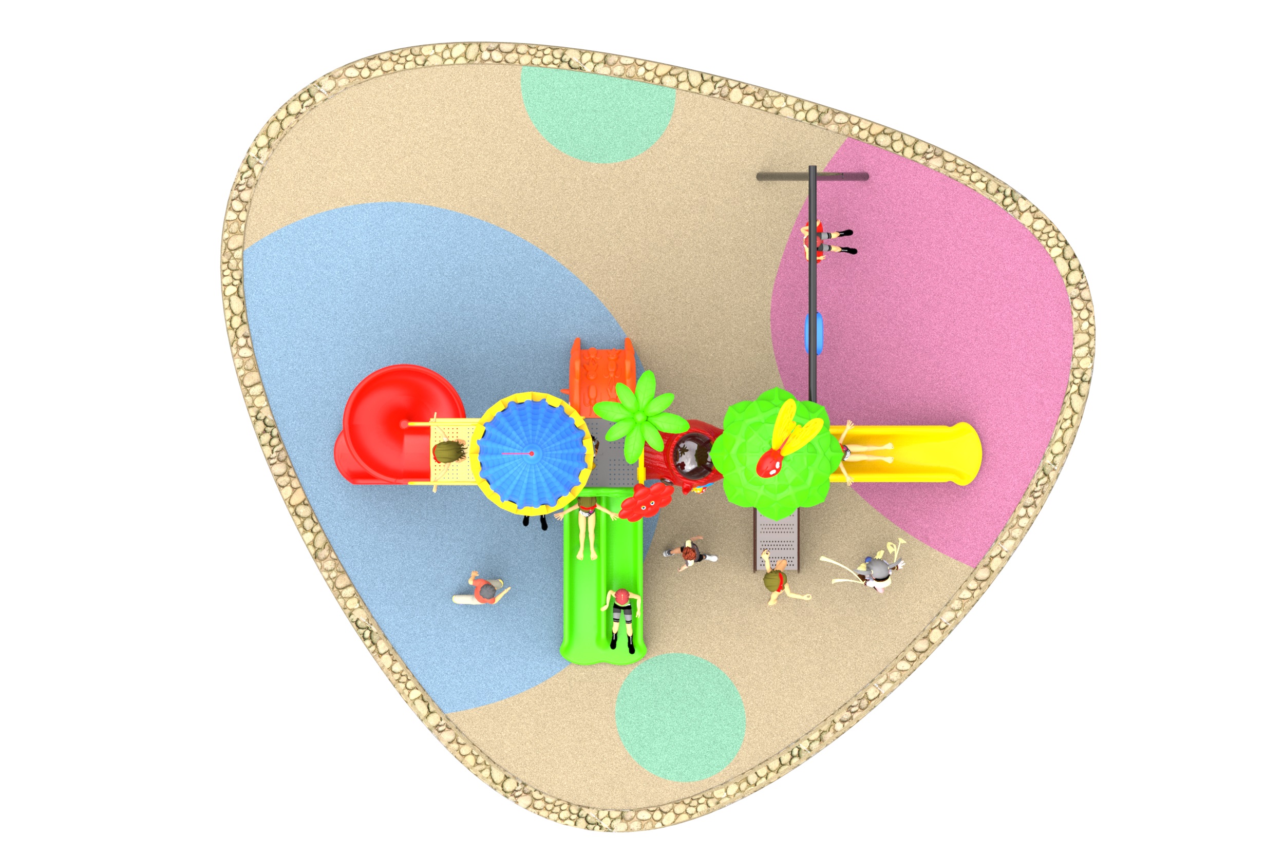 children's playground equipment HT-76111
