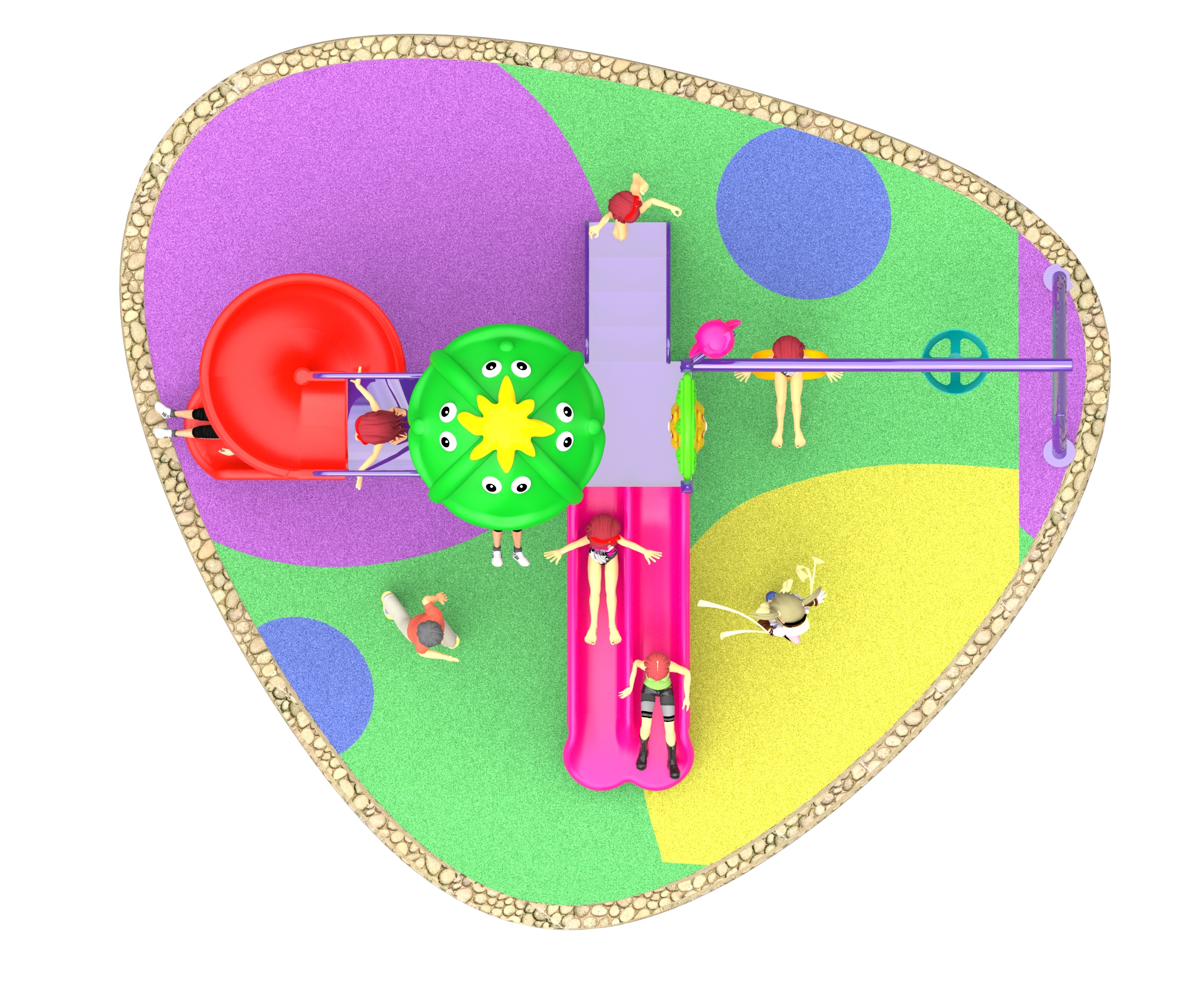 playground equipment for toddler in primary school HT-55131