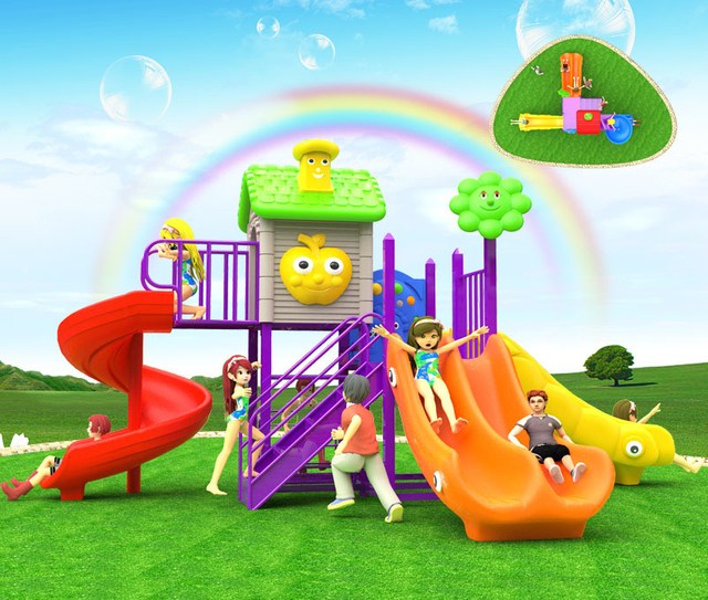 playground equipment for community park HT-55122
