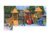 community wooden playground equipment MH-053