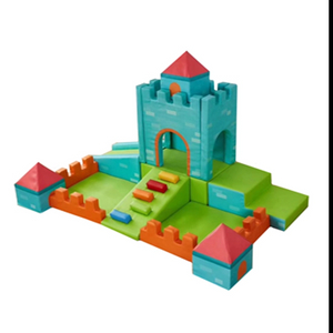 indoor soft castle playground equipment, soft playground equipment for toddlers, indoor playground for play center RB-047