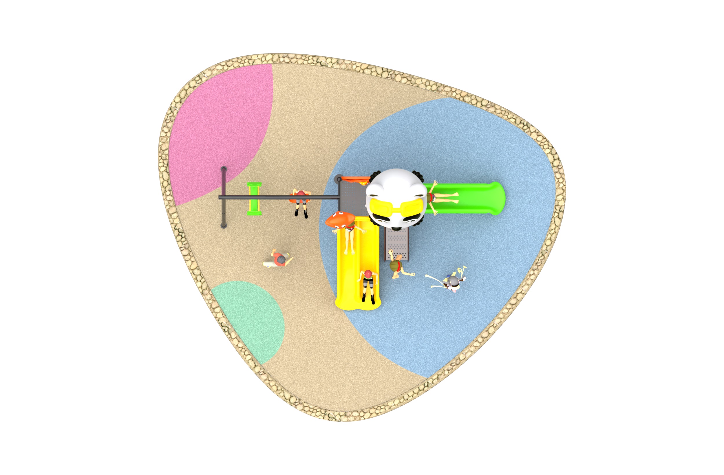 slide playground kids HT-76087