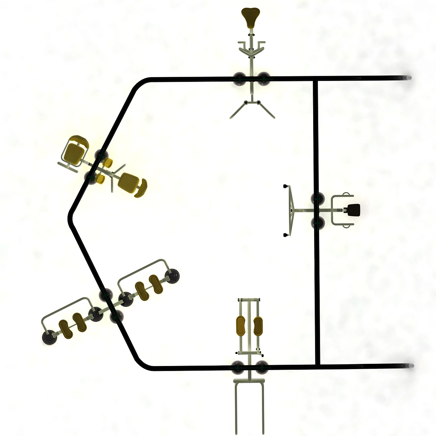 exercise outdoor fitness equipment JS-002
