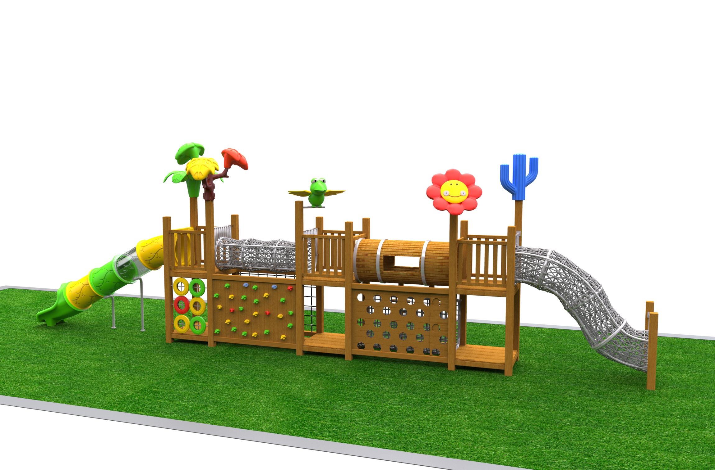 wooden playground equipment for children US$2739 BIG SALES!!!