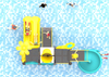 children's water feature playground HT-89098
