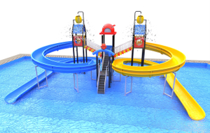 kids water feature playground HT-14208