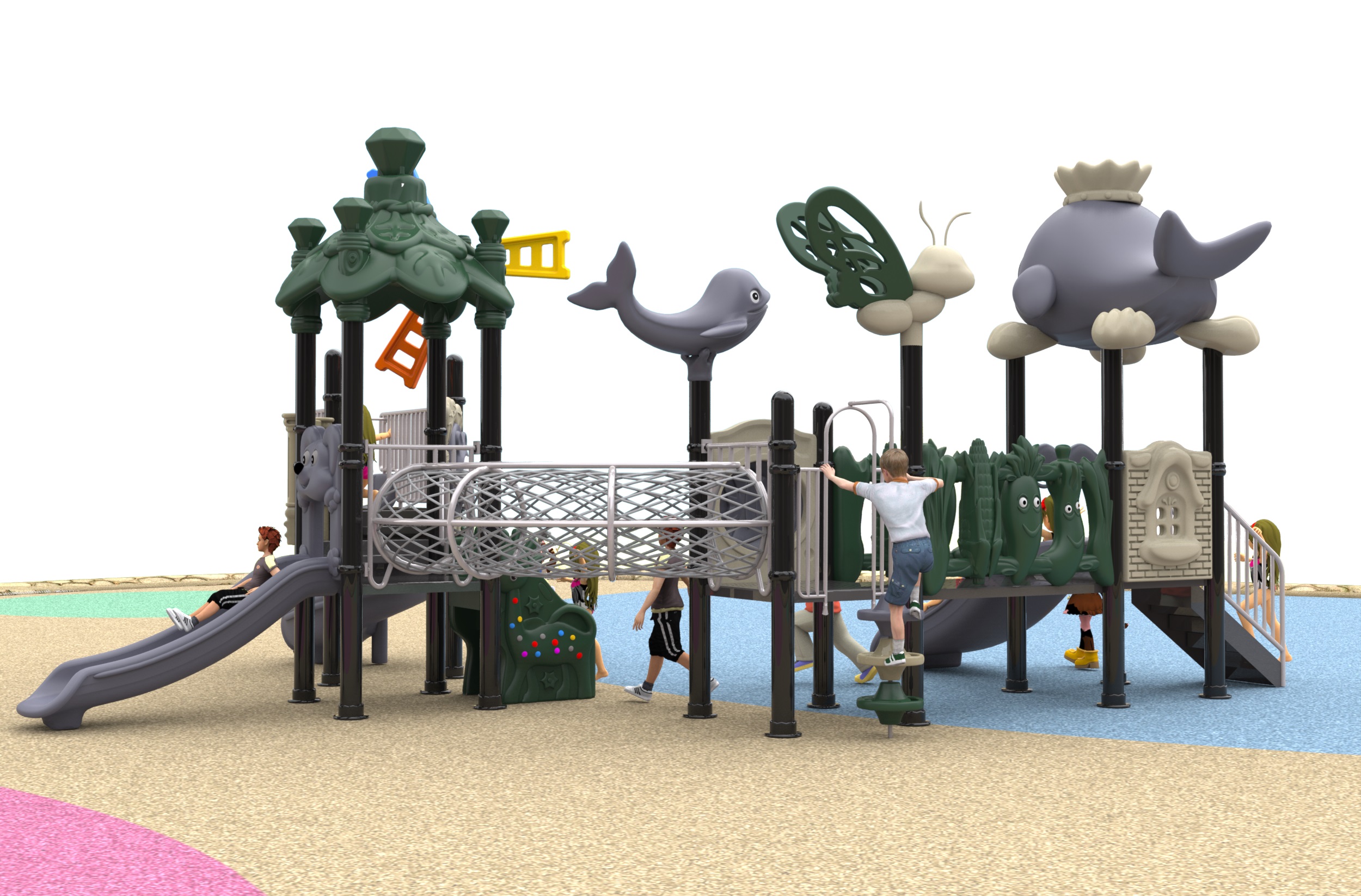 outdoor playground for babies HT-89042