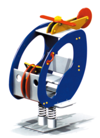 PE Spring Ride On Playground Equipment PE-YM-199