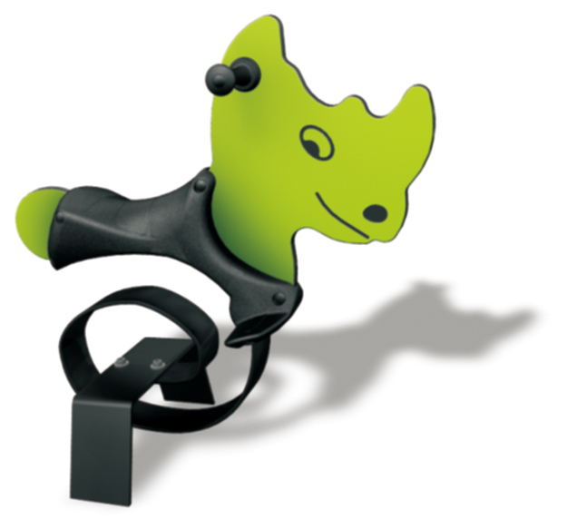 Single seat PE seesaw on spring PE-YM-229