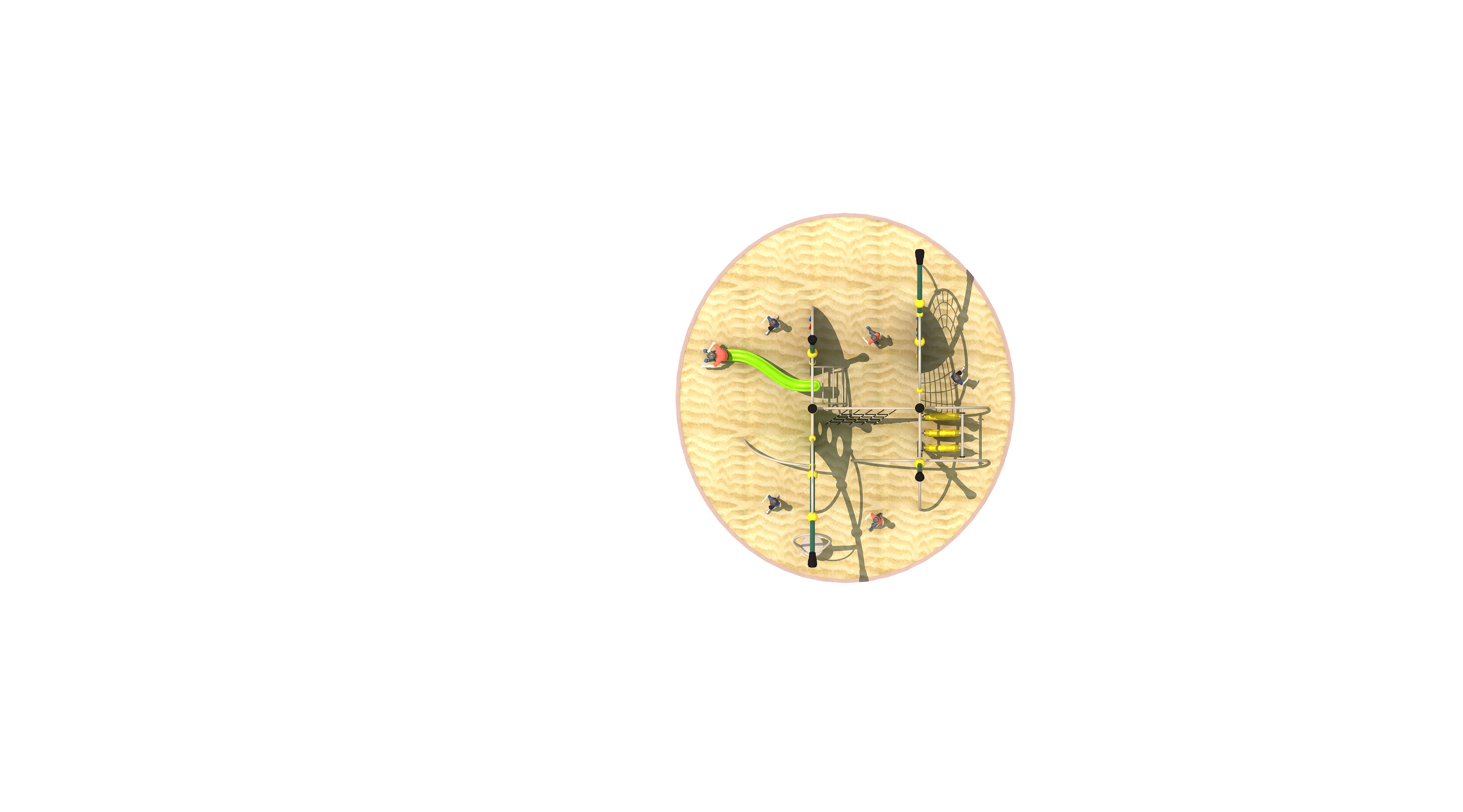commercial playground equipment for children TN-038